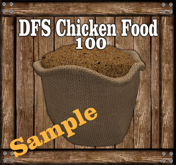 DFS Chicken Food 100 Texture