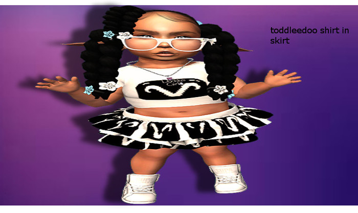 {LS} Aries Black Skirt
