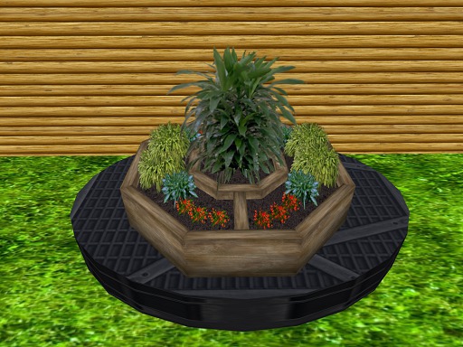 Mesh Tropical Planter Box
