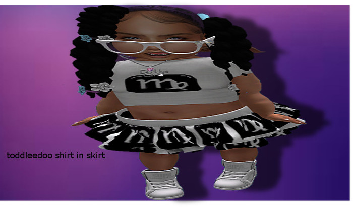 {LS} Virgo Black Skirt