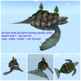 SR.store mesh full perm Fantasy aquatic turtle