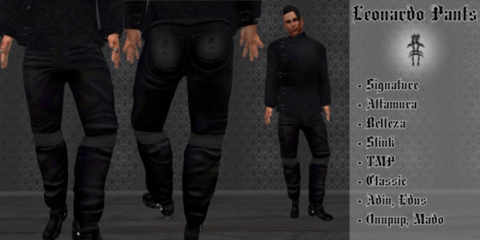 #CC#   Leonardo Pants Demo !!!