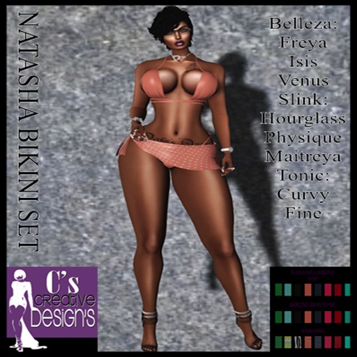 [CCD] NATASHA BIKINI SET W/HUD