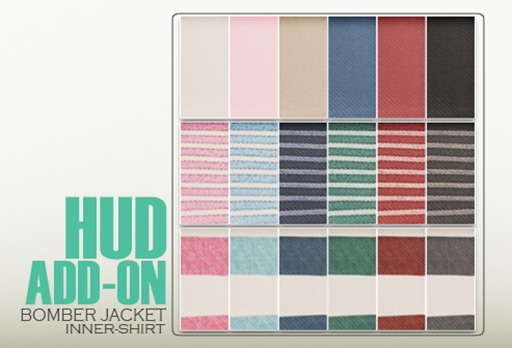 {Little Miss} Bomber Jacket - Inner Shirt HUD