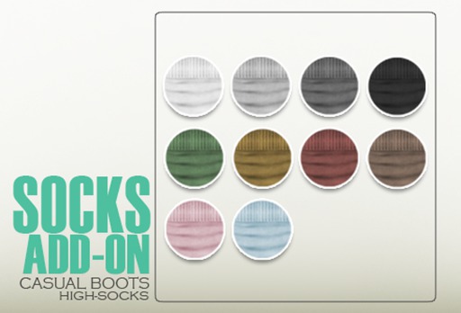 {Little Miss} High Socks Add-On