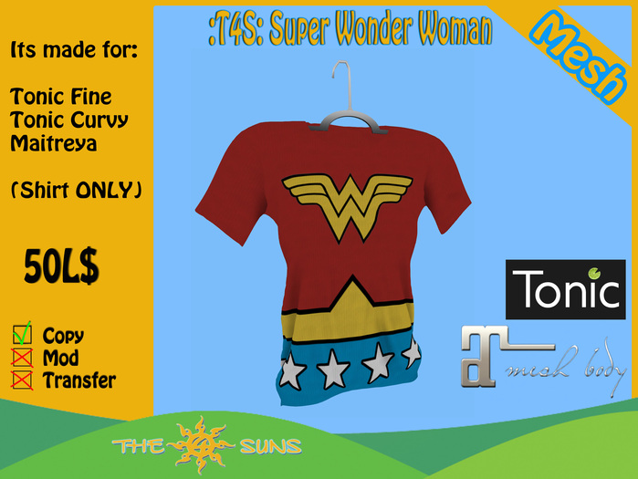 :T4S: Super Hero-wonder woman
