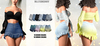 Blueberry alma skirts