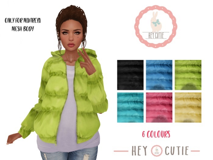 HEY CUTIE! FLUFFY JACKET FOR MAITREYA (FATPACK)