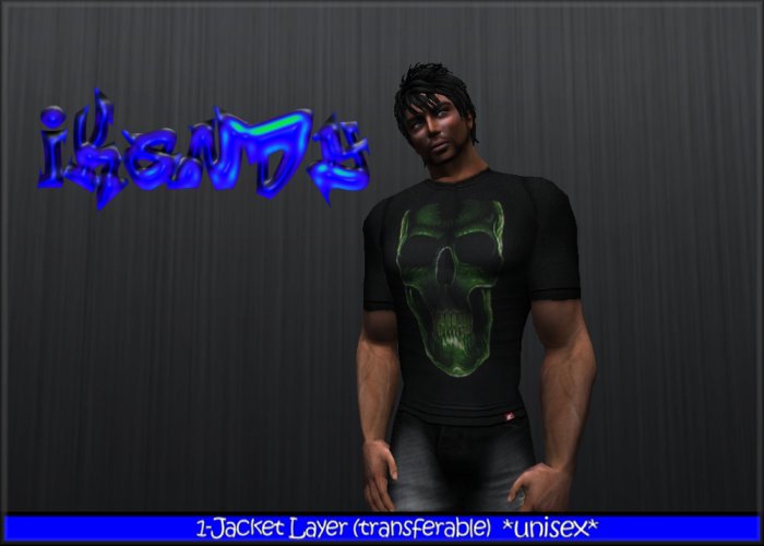 .:iKandy:. Green Skull