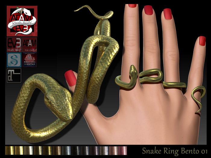 Snake Ring Jewelry AC