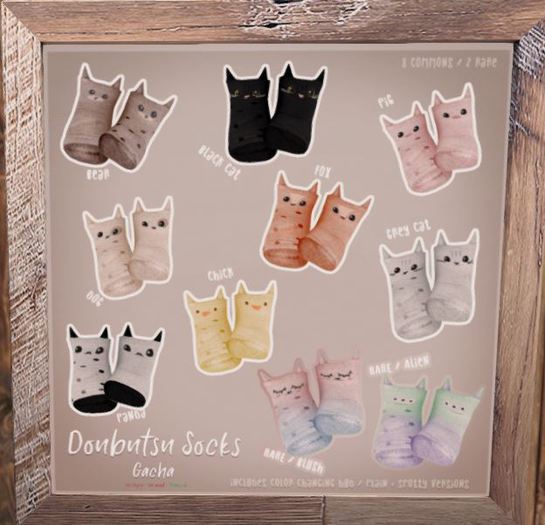 Handmade. Doubutsu Socks [fox] - BebeCOMMON