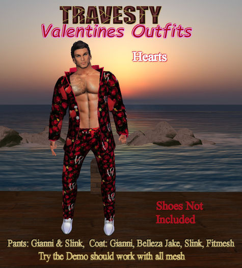 Travesty Valentines outfit Roses