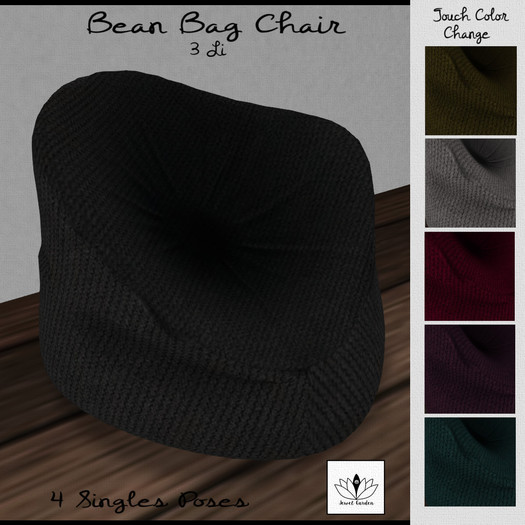 The Jewel Garden - Bean Bag Chair  Box (Wear me)