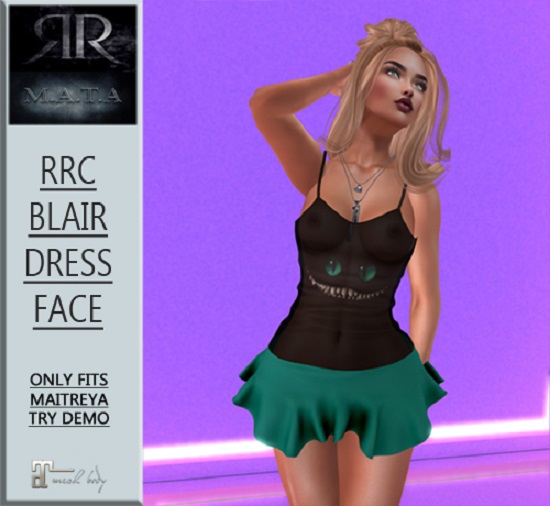RRC/MATA_BLAIR DRESS  * FACE * LARA ONLY BAG-*