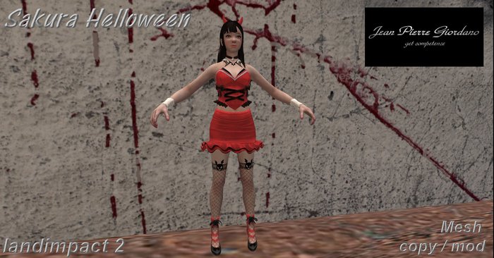 Sakura Halloween mesh BOX