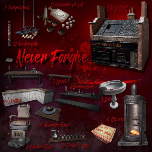 Never Forgive -11-  decorative dough and mold