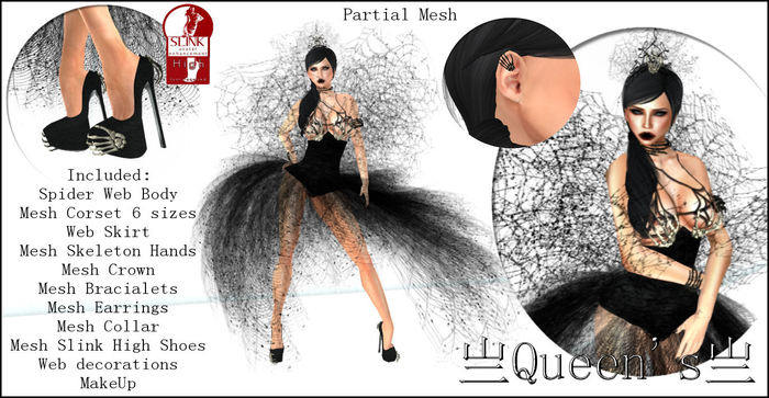 .:.*Queen's*:.Outfit Spider Web