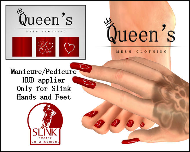 .:.*Queen's*:. Valentine Nails BOX
