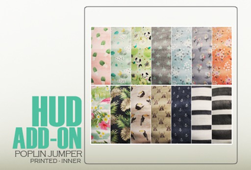 {Little Miss} Poplin Jumper - Printed Inner HUD