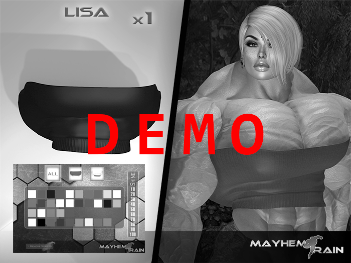 MRP0022 DEMO - Ashe Gym Top Lisa x1