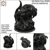 GD MESH FULL PERM STATUE GARGOYLE