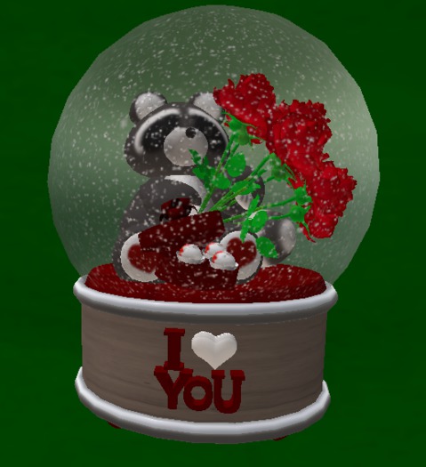 Valentine Raccoon with Roses Bouquet