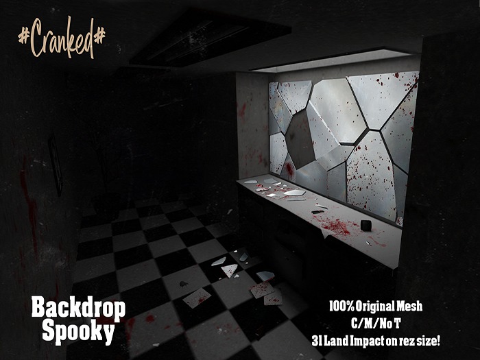 #Cranked#  Backdrop Spooky  (Boxed HUD. Wear me)