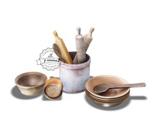 ionic :  Northern life - Rolling pins  & wooden bowls