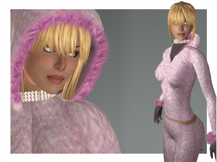 Women's Apres ski suit - Powder Pink