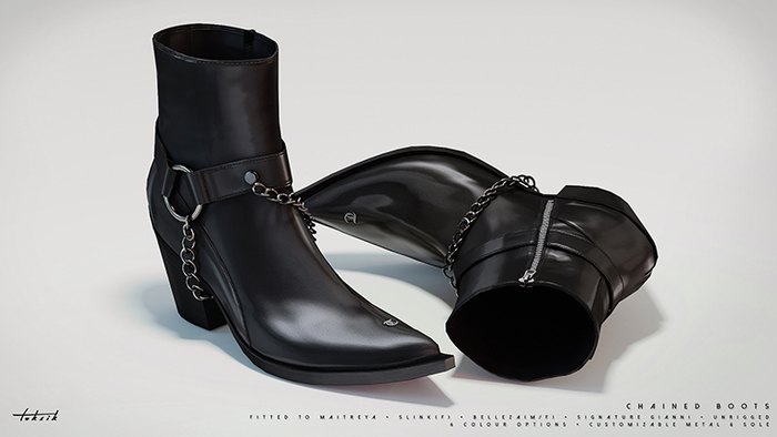 toksik - Chained Boots (Fatpack)