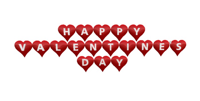 ::MJ:: Happy Valentine's Day Mesh Hearts - Valentine