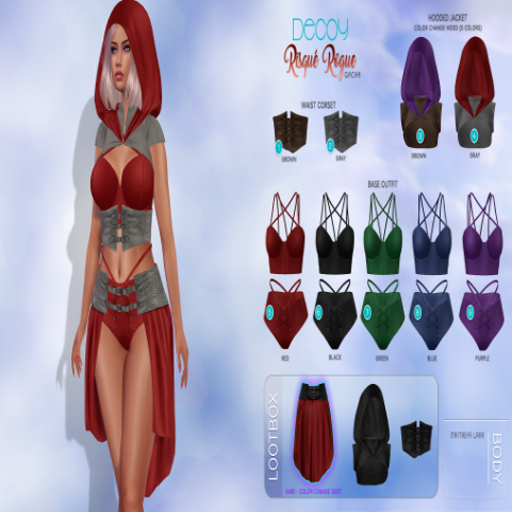 Decoy - Risque Rogue Gacha: #9 Outfit Purple