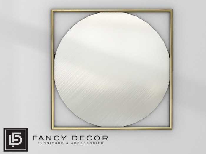 Fancy Decor: Tartt Mirror (square)