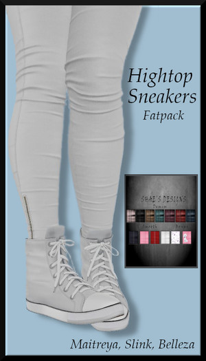 *Shae's Hightop Sneakers Fatpack