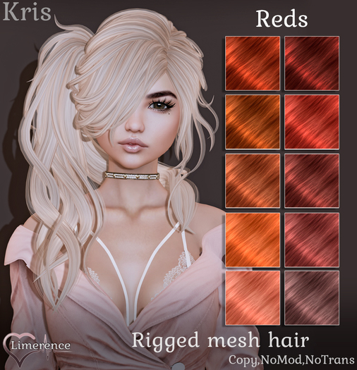 {Limerence} Kris hair-Reds