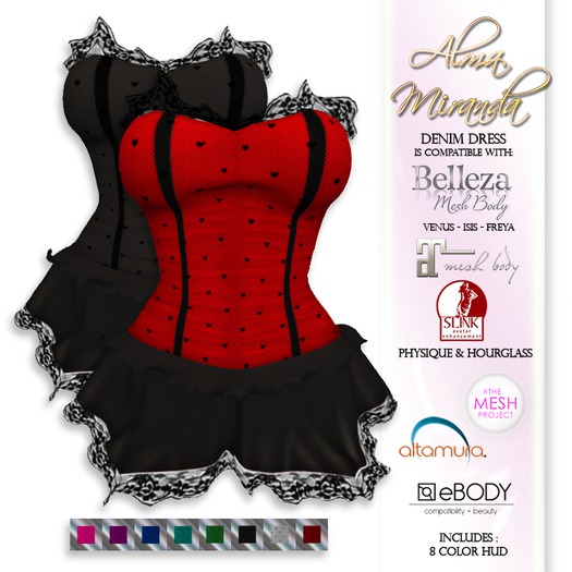 .: AlmaMiranda :. Enchanting Lacy Valentine Dress