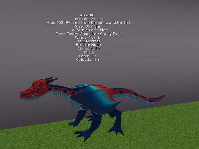 C & D Enterprises Dragon California Red-Sided