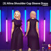 s alina shoulder cap sleeve dress purple ad