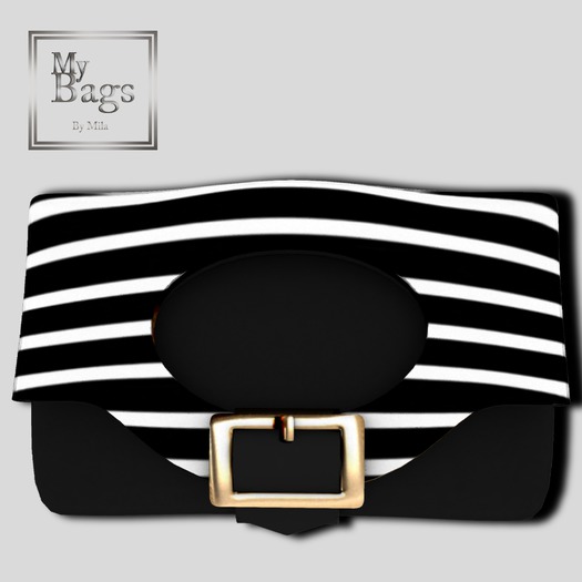 MY BAGS MY GALIA BLACK WHITE