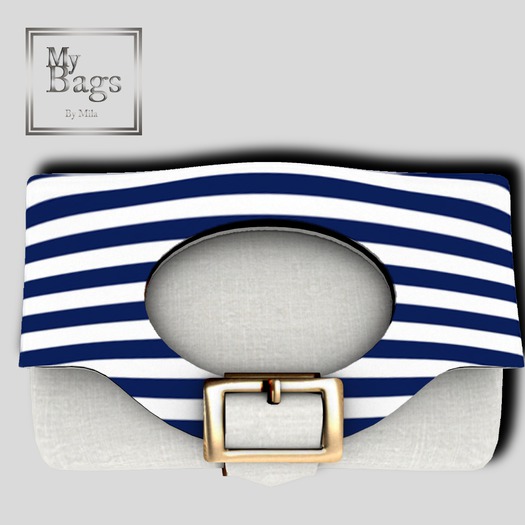 MY BAGS MY GALIA WHITE BLUE