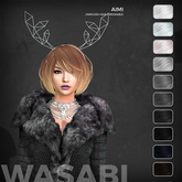 Wasabi // Aimi Mesh Hair - B&W