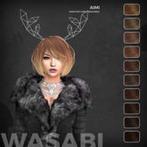 Wasabi // Aimi Mesh Hair - Browns