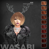 Wasabi // Aimi Mesh Hair - Reds