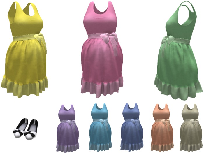 MATERNITY DRESS - 8 COLORS