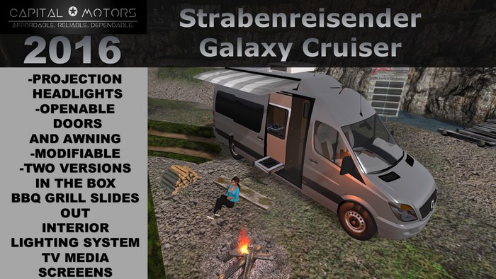 2016 Strabenreisender Galaxy Cruiser container