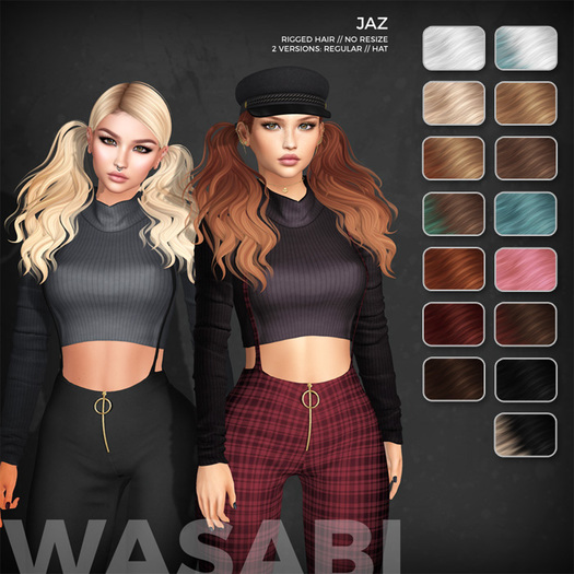 Wasabi // Jaz Mesh Hair - Basics