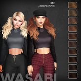 Wasabi // Jaz Mesh Hair - Browns