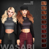 Wasabi // Jaz Mesh Hair - Reds