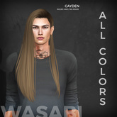 Wasabi // Cayden Mesh Hair - All colors