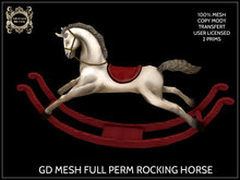 GD MESH FULL PERM ROCKING HORSE
